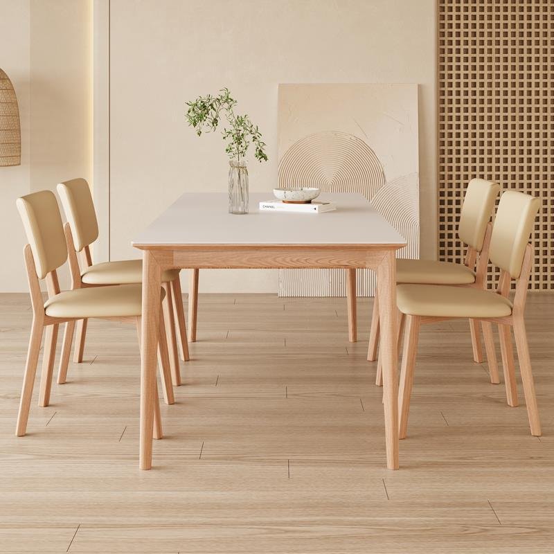 Modern Dinning Tables Multi-functional Dining Outdoor Tables Wood Dining Table Walnut Wood Slab