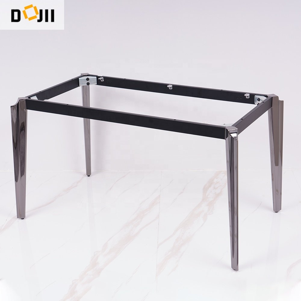 Cheap Modern Rock Beam Stone Top 6 Seater Chairs Rectangle Dining Table Set Dinner Room Furniture for Kitchen Living Room Bar