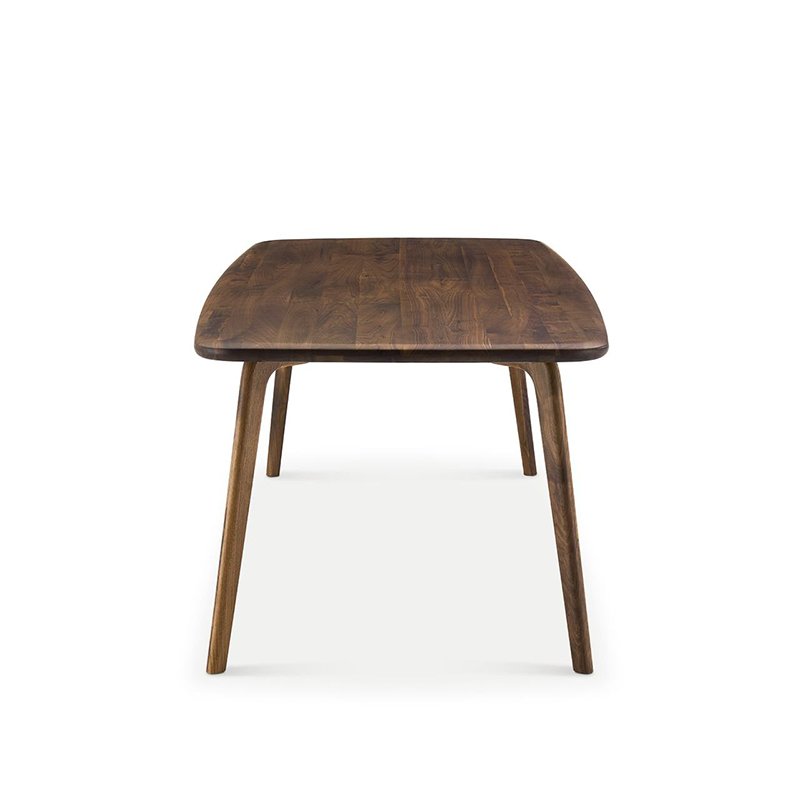 Solid wood dining table light luxury high-end modern simple dining table and chairs wooden dining table