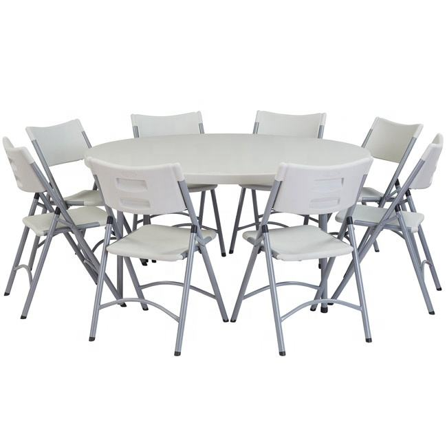 Rental Cheap Round Circle Folding Banquet Tables for Wedding Event Party