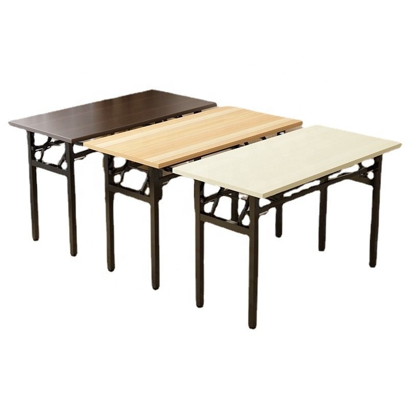 China factory wooden rectangle dining tables folding study table furniture table modern