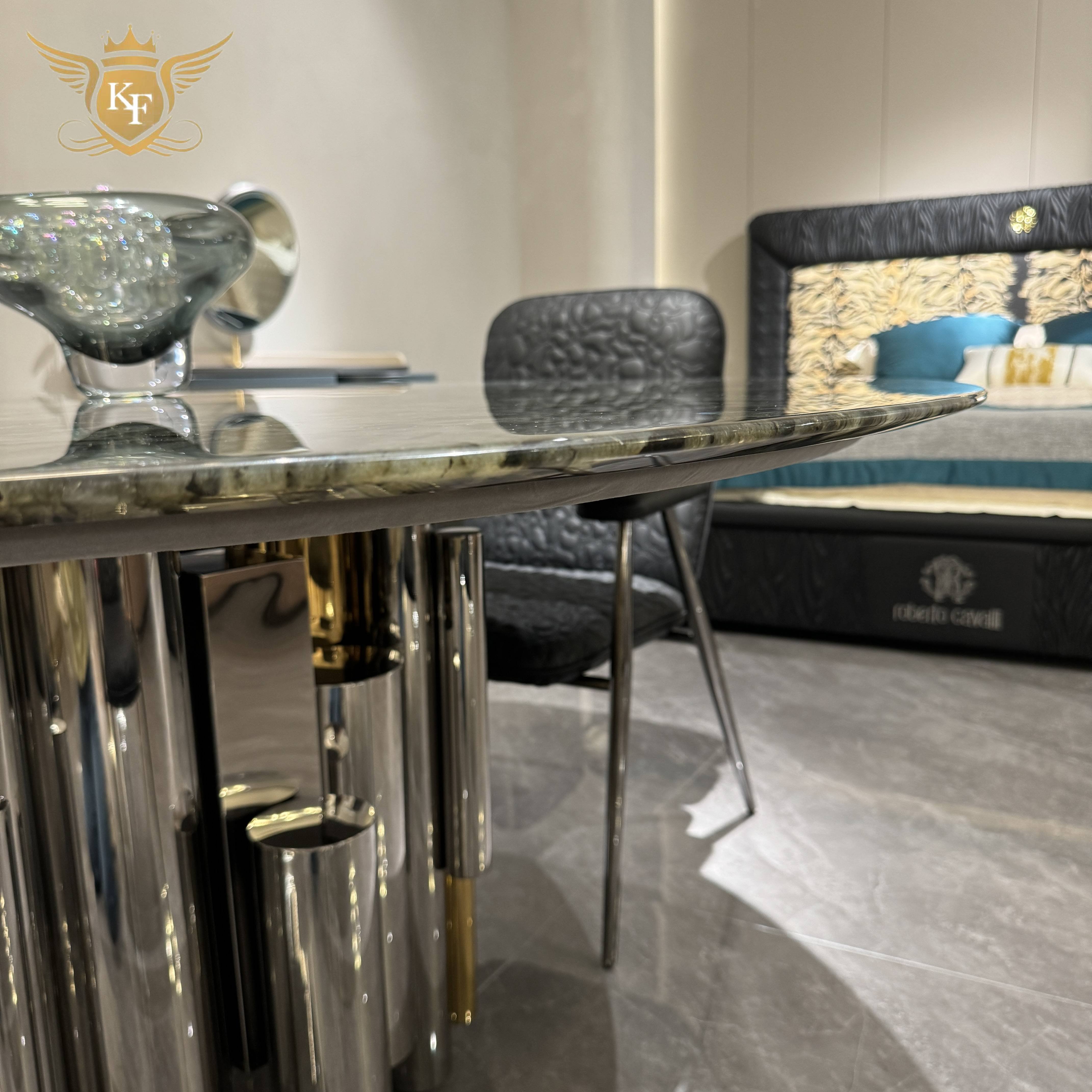 Luxury Italian Marble Dinner Dining Table And Chairs 6 Luxury Dinning Chairs Modern Marble Dining Room Furniture Table Set