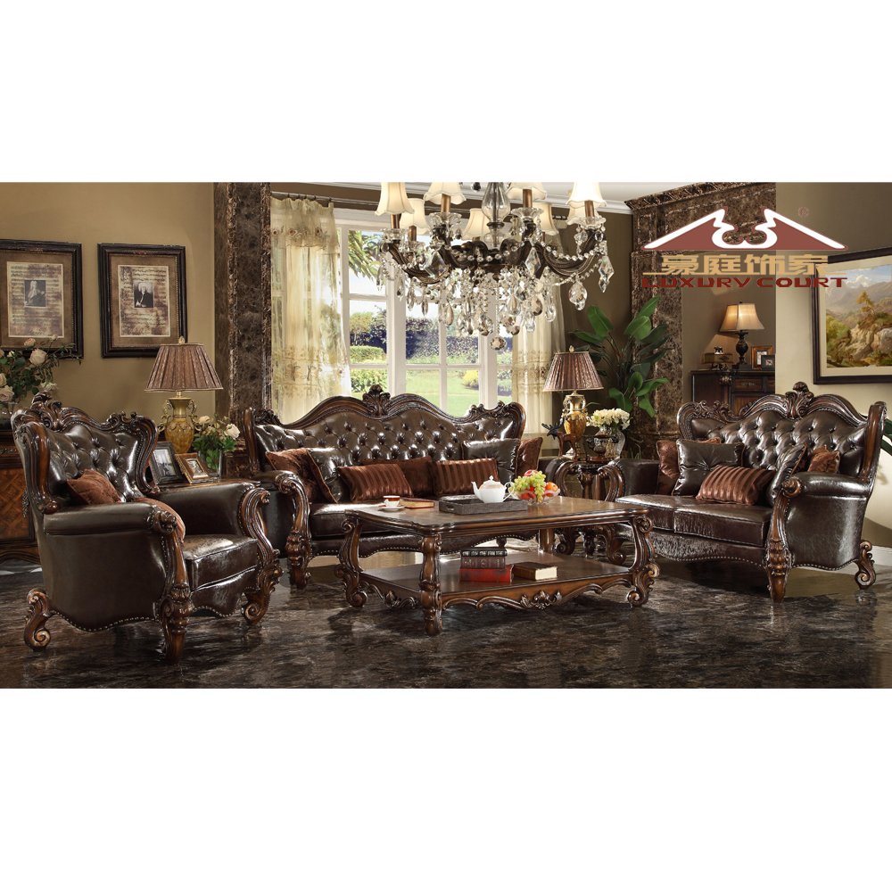 Longhao Luxury dining table set solid wooden Dining table set luxurious Dinner Sets