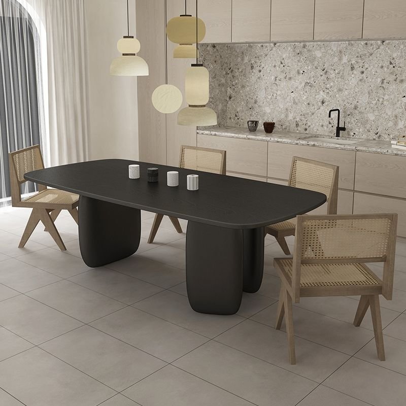 Home wooden furniture s dining table modern wood dining table and 6 chairs for sale