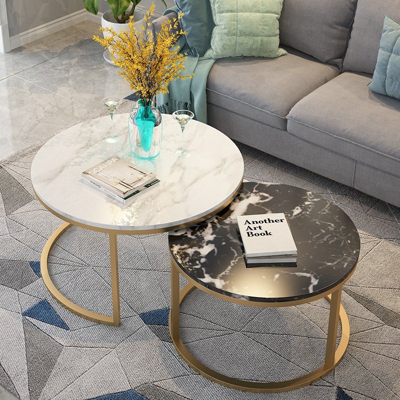 modern round ceramic dining table