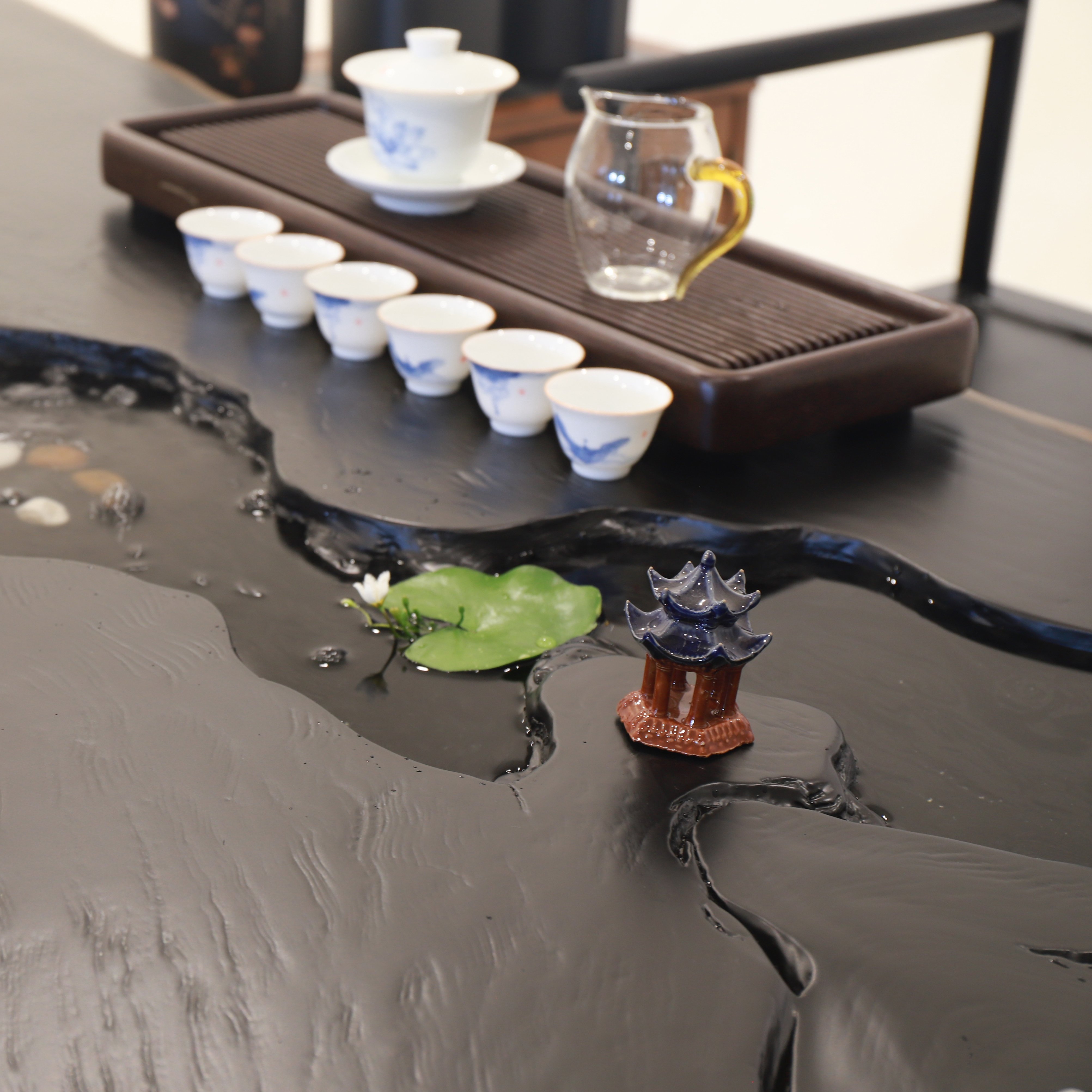 New Chinese River Tea Table, Coffee, Living Room, Conference, Dining Table, Office, Long Table