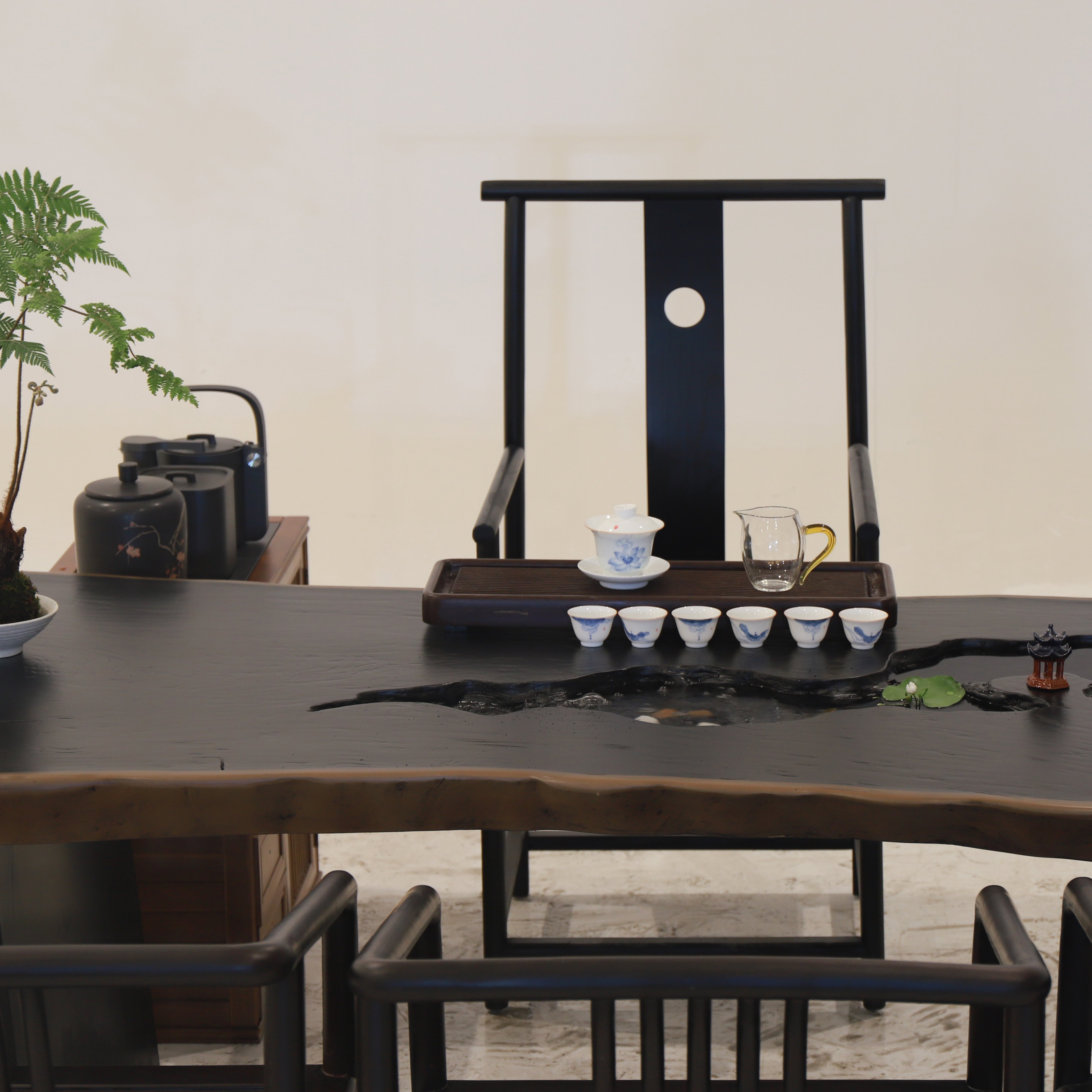 New Chinese River Tea Table, Coffee, Living Room, Conference, Dining Table, Office, Long Table