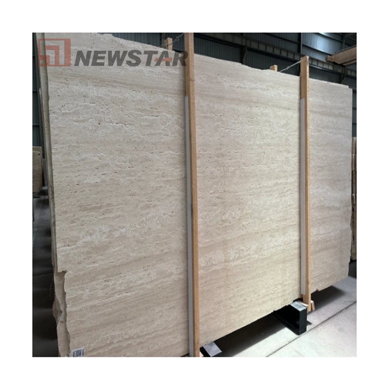 Modern Fashion Hot Sale Natural stone travertine dining tables custom kitchen desk luxury home travertine marble dining table