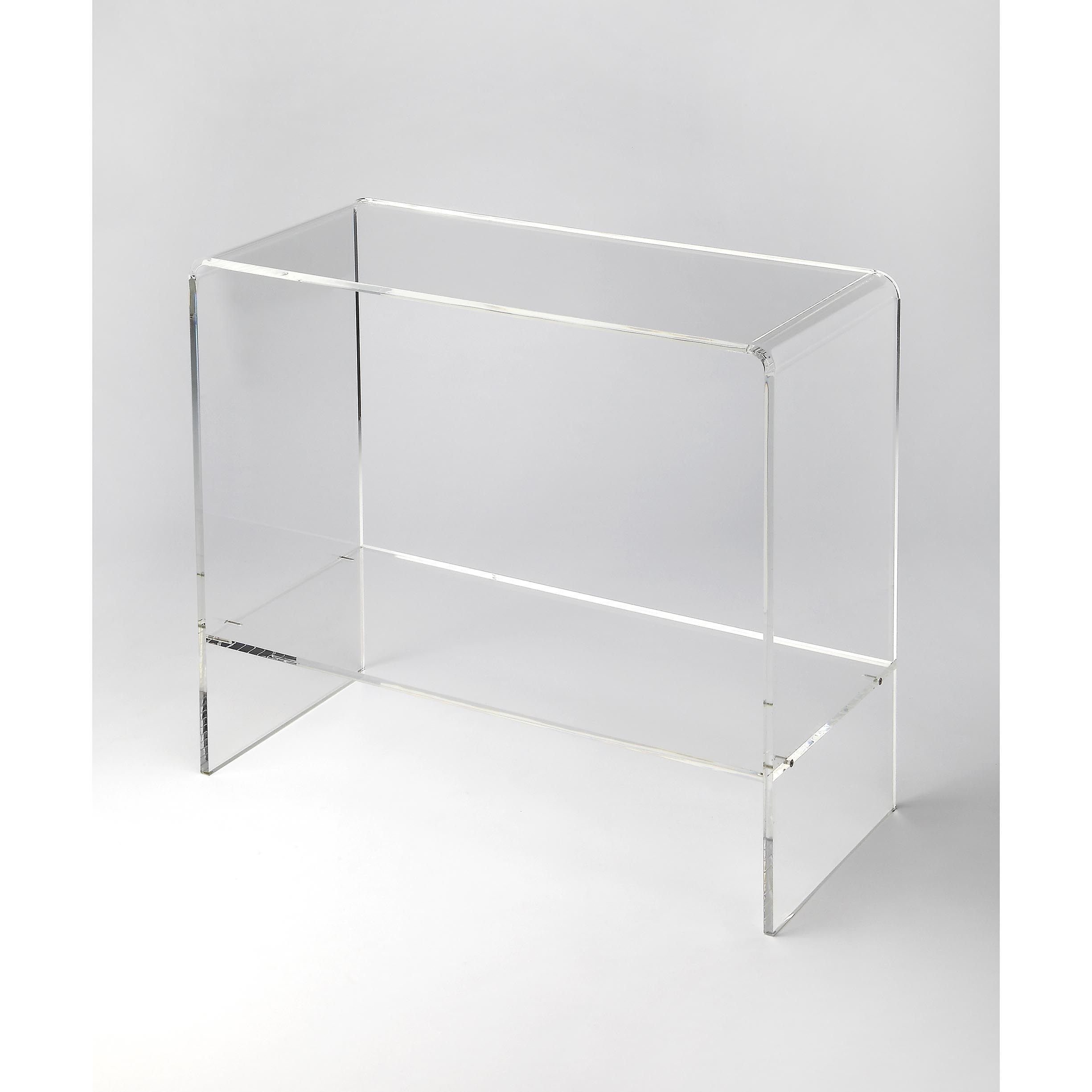 Acrylic Plexiglass Furniture Transparent Coffee Table Sofa Side Table