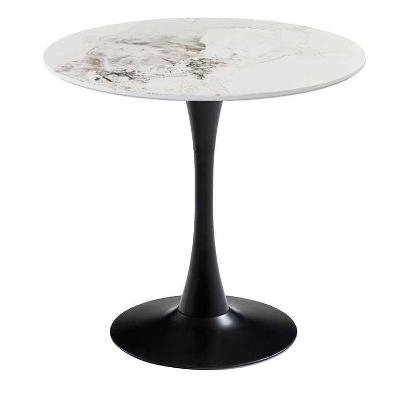 Perfect Quality Versatile Durable Refined Coffee Table Premium Small Table With Luxury Black Stand