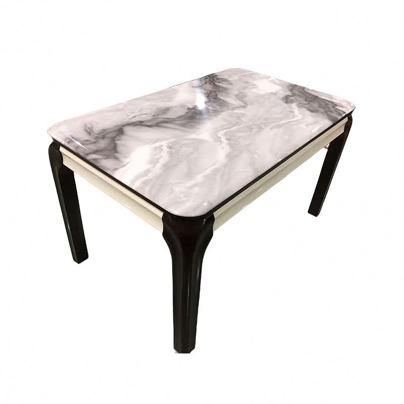 Dining room furniture table marble top dining table