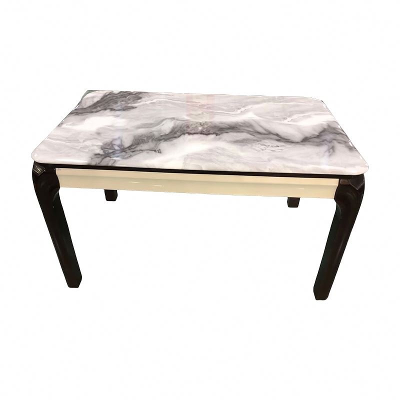 Dining room furniture table marble top dining table