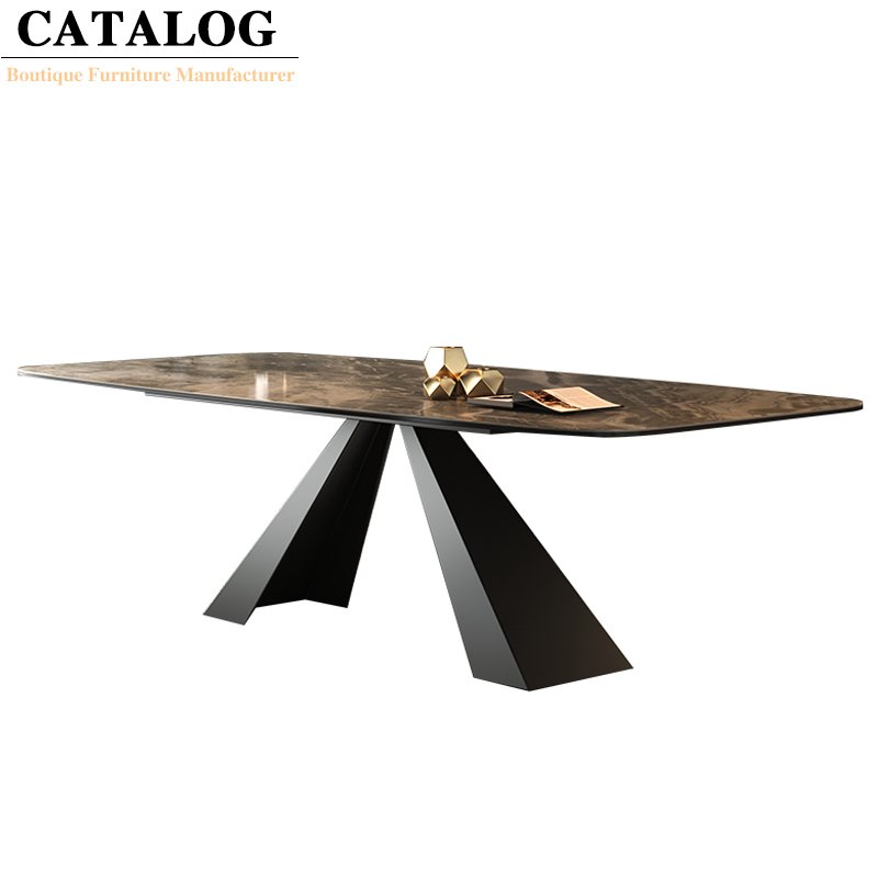 CATALOG Modern Luxury Italian Style Tables Rectangular Square Dining Table Set 6 8 Seater Dining Tables