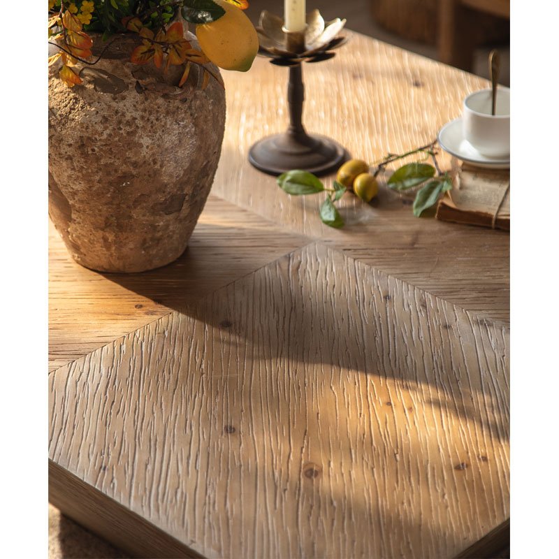 Wholesale Nordic style minimalist dining table Solid wood structure Home interior decorative coffee table