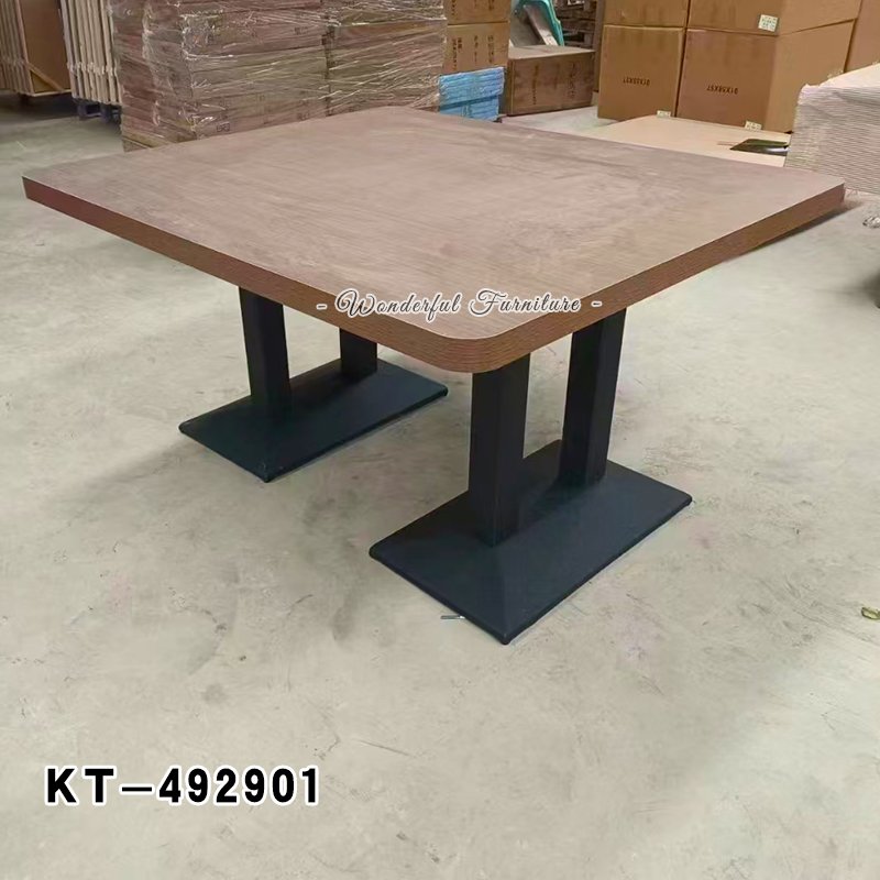 Restaurant Solid Wood Trestle Table Home Hotel Furniture Dining Table