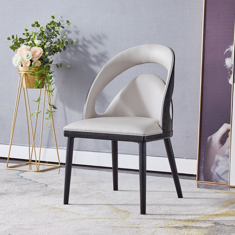 Light Luxury Modern Dining Room Furniture Glass Round Marble Top With Turntable Table and 6 Chairs Home Furniture