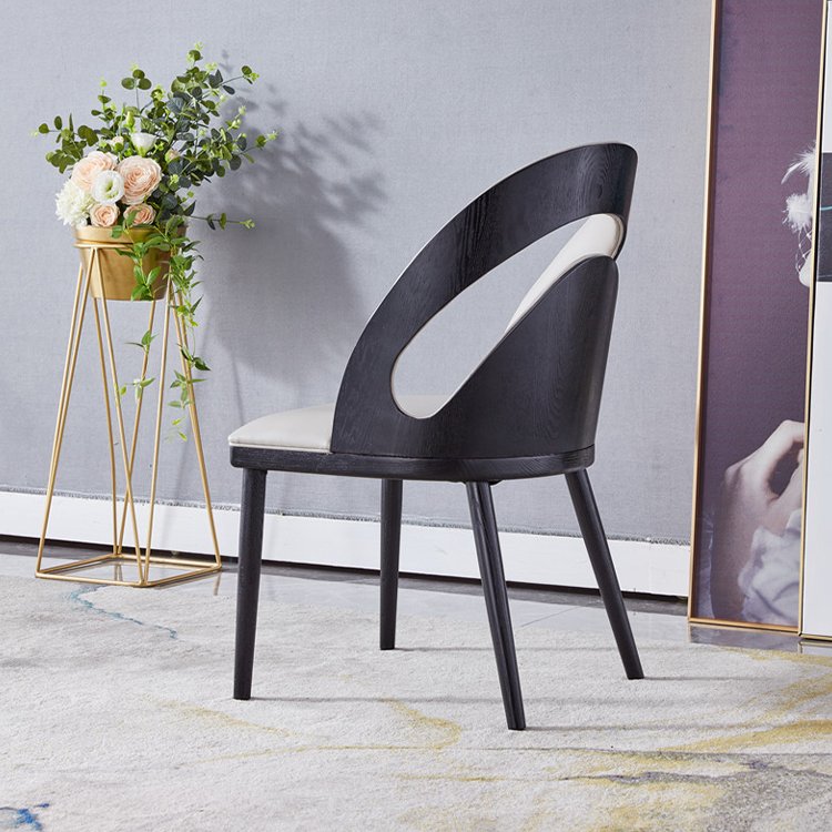 Light Luxury Modern Dining Room Furniture Glass Round Marble Top With Turntable Table and 6 Chairs Home Furniture