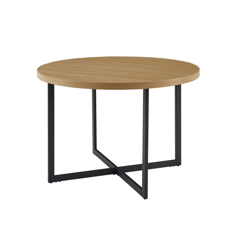 Modern Luxury Round Living Room Square Round coffee Metal Base Dining Table