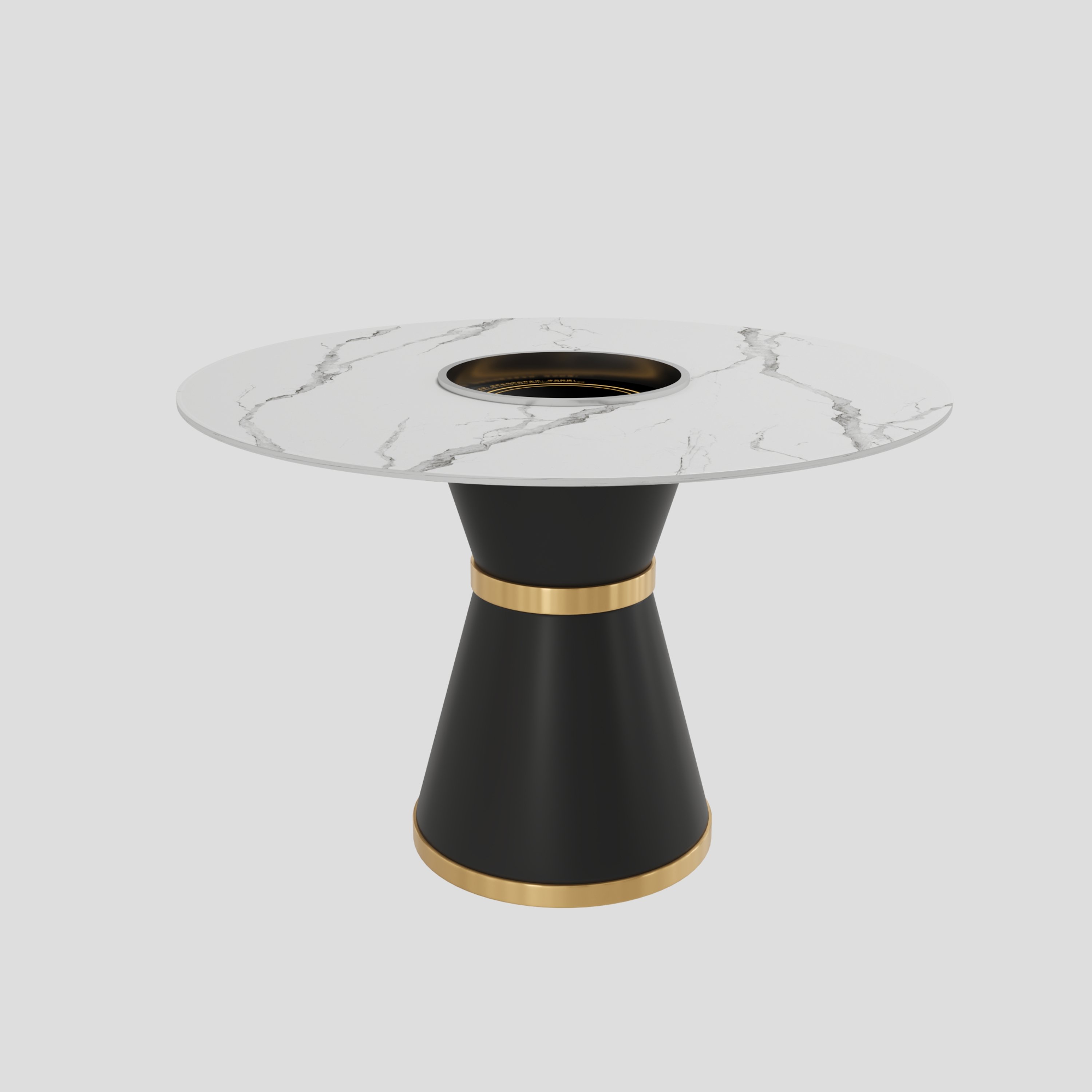 High Quality Control Durable Material Scratch-Resistant Surface Easy Maintenance Features Slate Dining Table