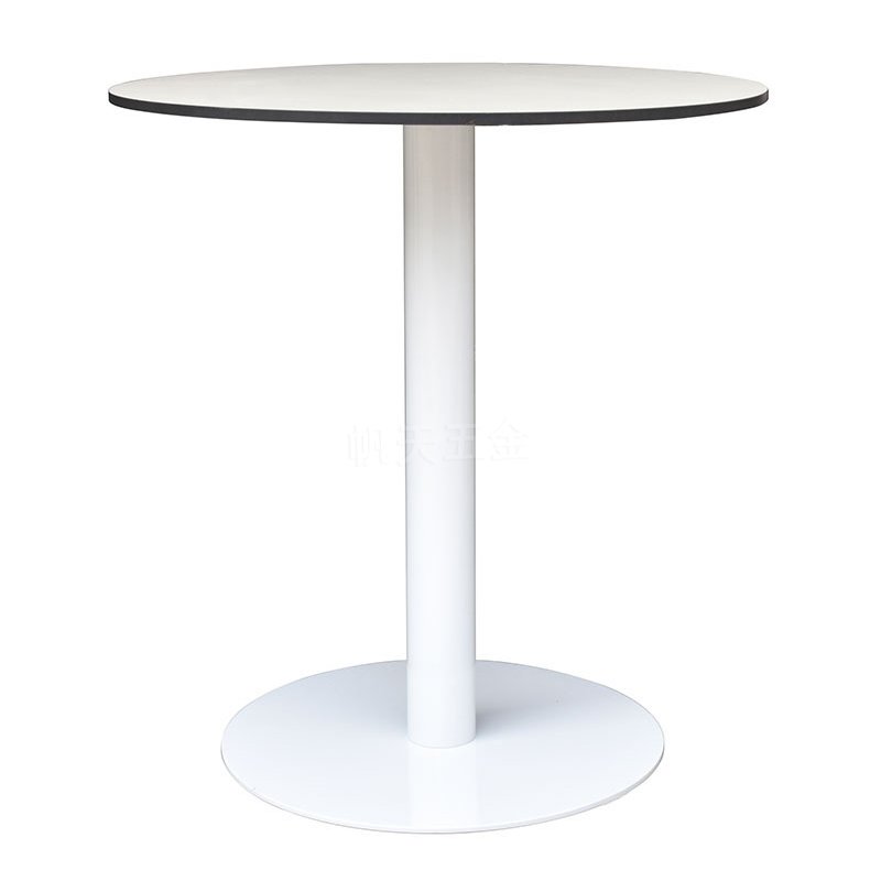 Hardware Legs Dining Table Base Table Feet Iron Leg Coffee Restaurant Commercial White Round Tube White Home Furniture Metal
