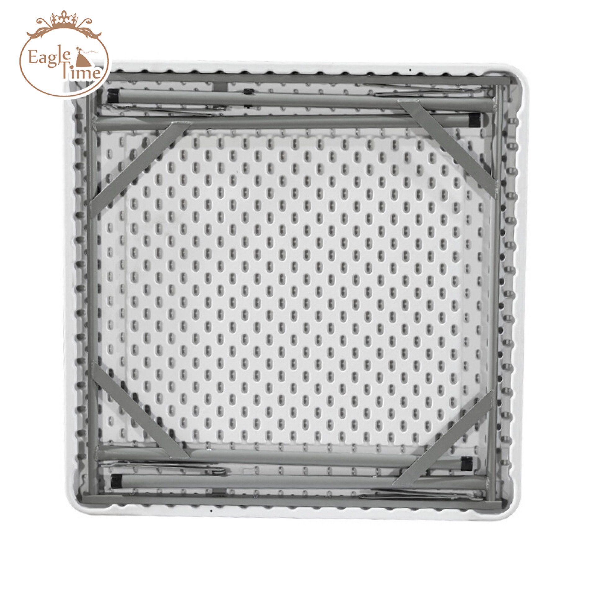 Wholesale New Product Banquet Event Party Marriage White Square Coffee Outdoor Plastic Table