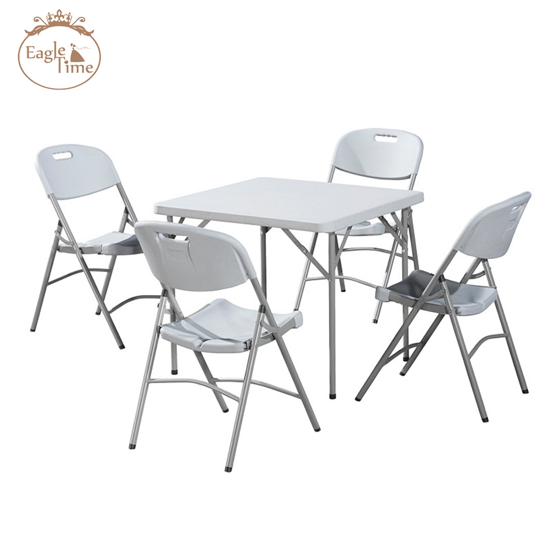 Wholesale New Product Banquet Event Party Marriage White Square Coffee Outdoor Plastic Table