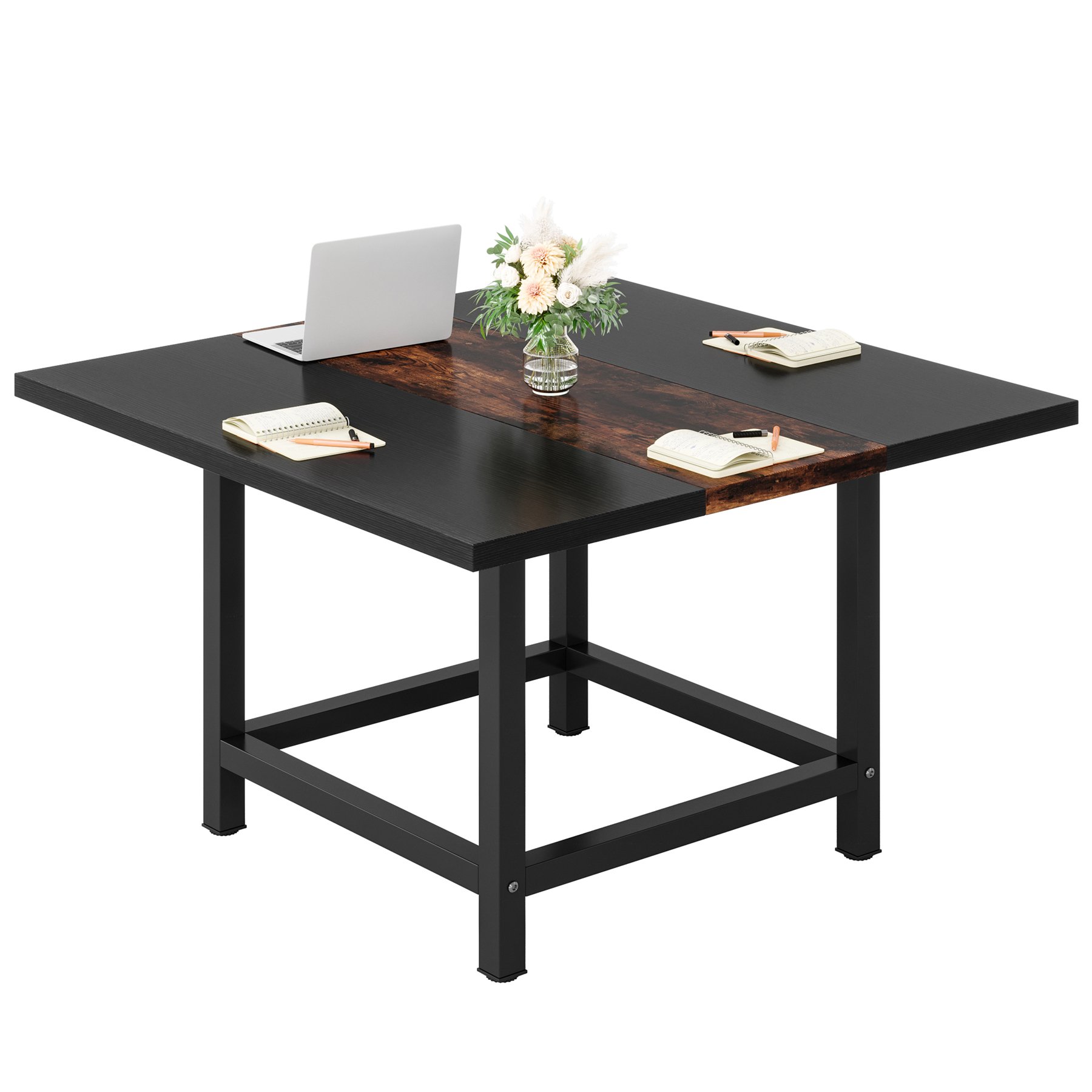 Small Home Office Furniture Kitchen Rustic Square Dining Room Tables for 4