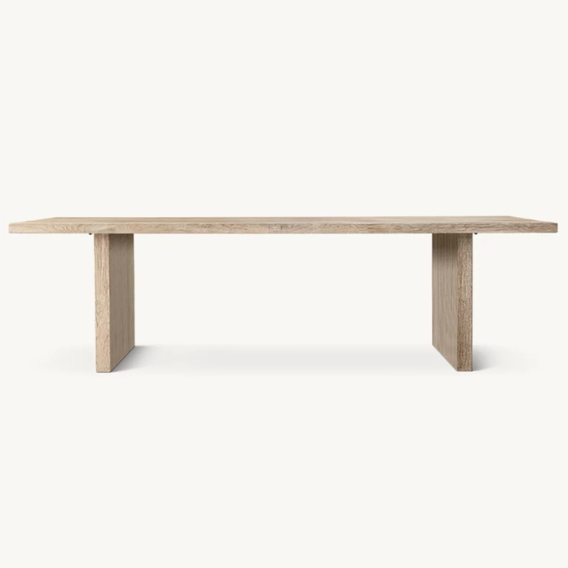 Luxury classic solid wood dining room furniture table Conference table Villa hotel can be customized