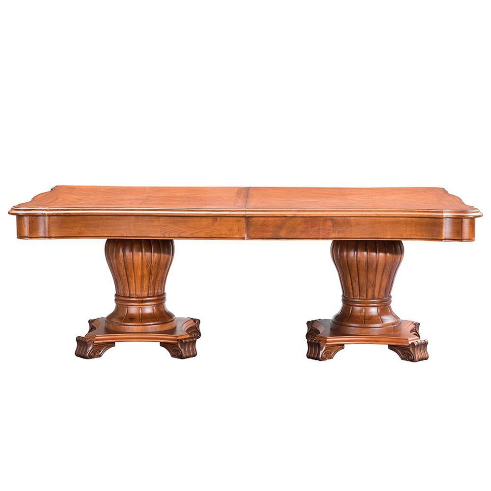 narrow American style long dining room tables classic luxury wood 3m extra long dining tables
