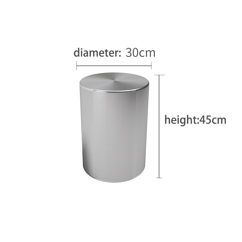 Cheap Made China Anti-Corrosirestaurant Furniture Quality Unique Shape For Commercial Use Stainless Steel Round Table