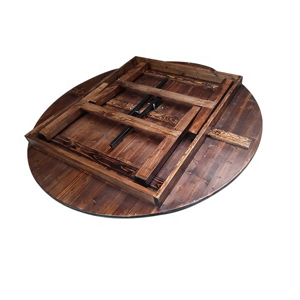 Wedding Event Farm Table Pine Wood Garden Folding Table Folded Table