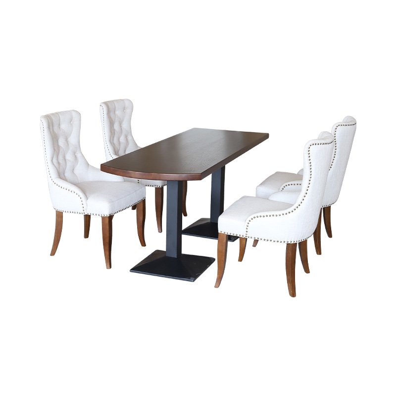 Restaurant Wooden Dining Heavy-duty Restaurant Table
