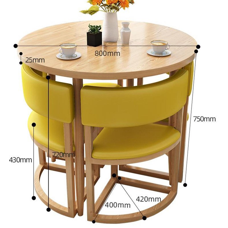 Hot selling buffet round living meeting room good quality banquet dinning coffee table and chair set with for chairs