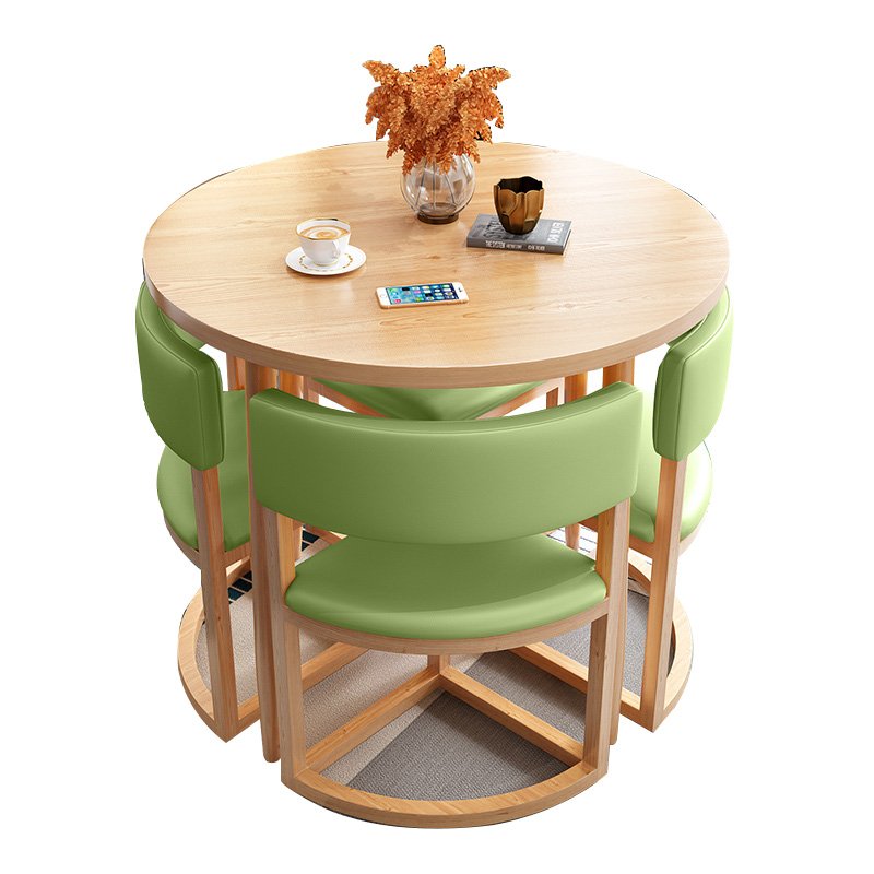 Hot selling buffet round living meeting room good quality banquet dinning coffee table and chair set with for chairs