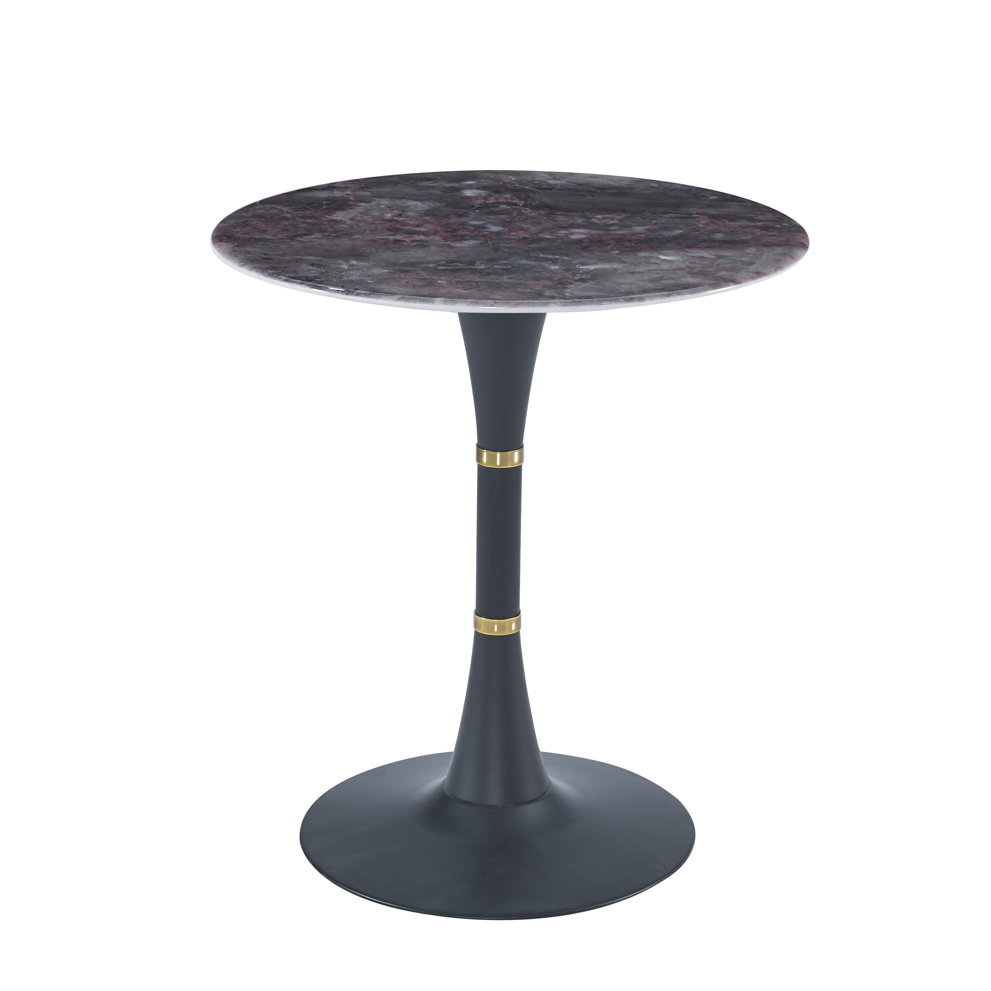 Home Restaurant Furniture Special Metal Steel Marble Dining Room Table
