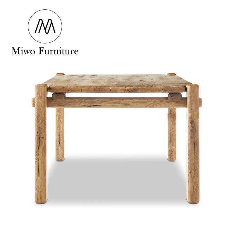 Midcentury furniture wooden for dining table set 8 10 seater and chair antique Rectangle table Outdoor dinning table dining room