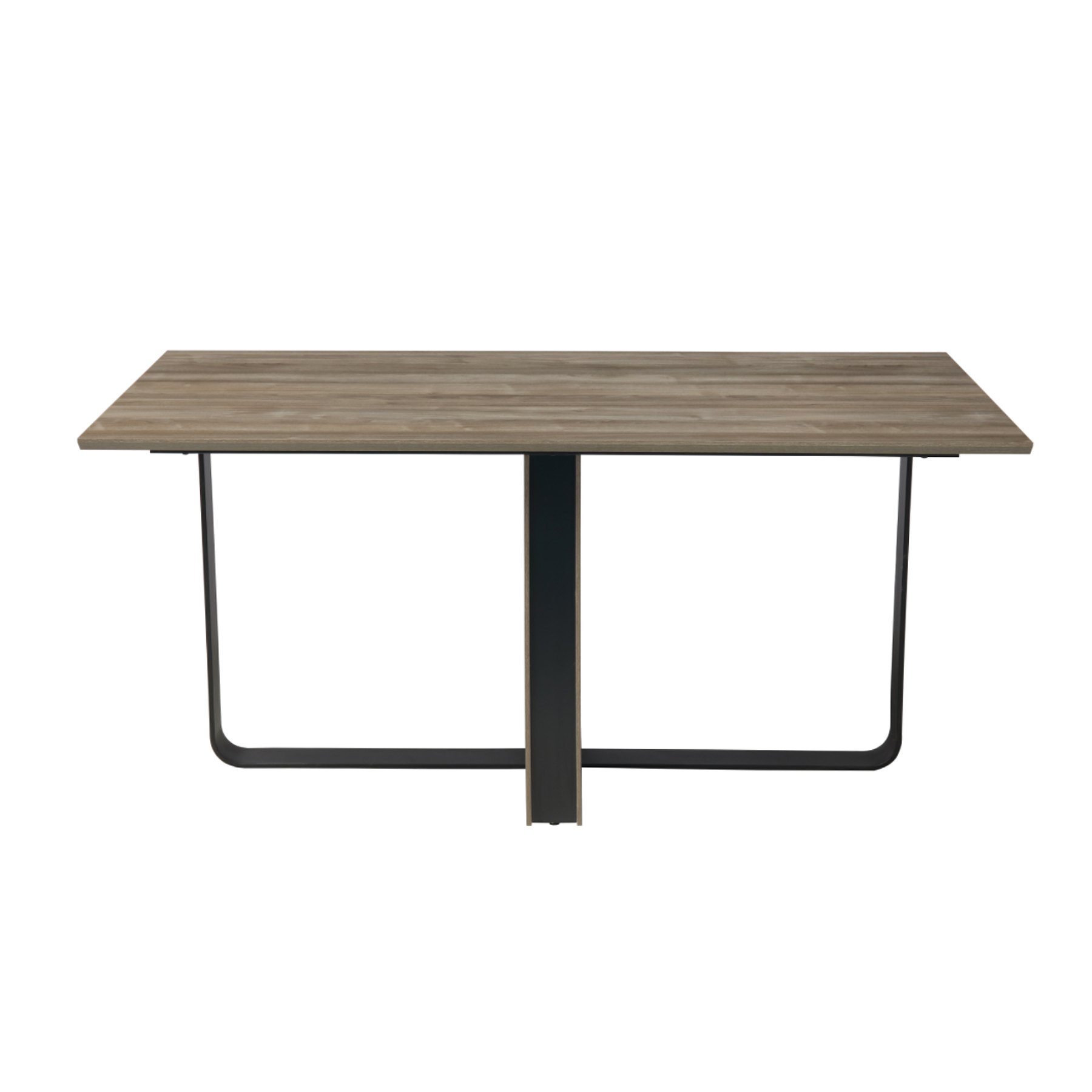 Modern cheap Melamine & metal dining table dining room home furniture