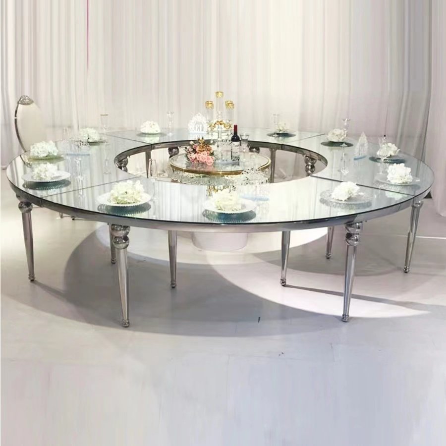 Foshan factory dining room 6 chairs wedding tables chairs dinning table set table and chairs