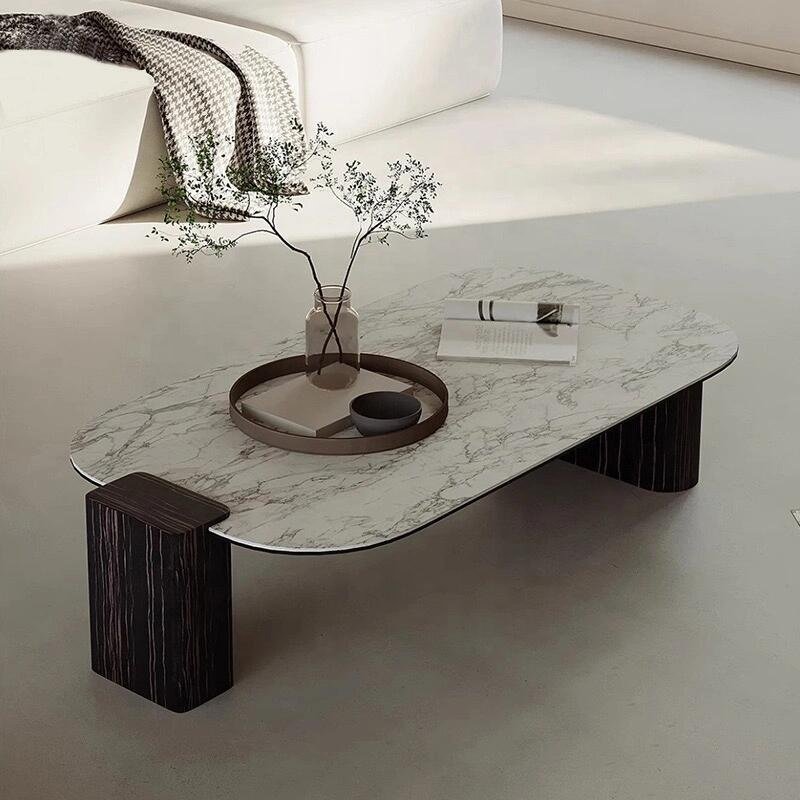 Modern Hotel Tables Chairs Factory Wholesale Price One-Stop Solution Square Side Table Several Stone Side Table Hotel Apartments