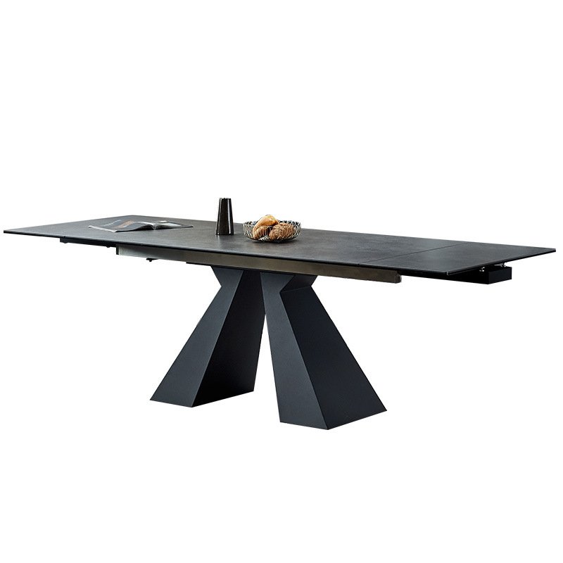 New design dining room table modern luxury extendable marble dining table for dining room