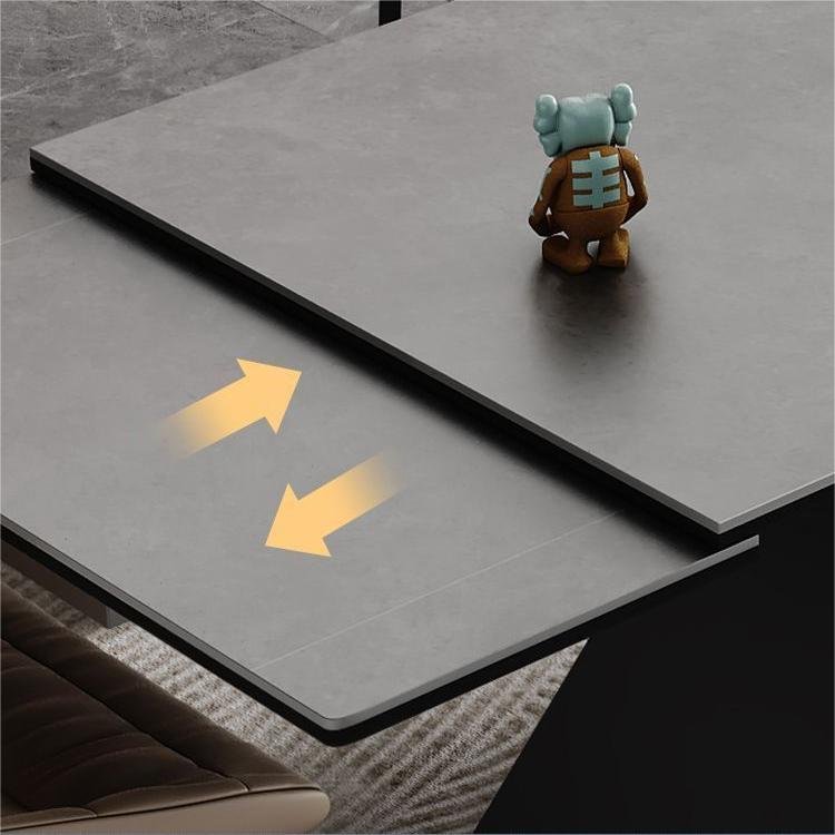 New design dining room table modern luxury extendable marble dining table for dining room
