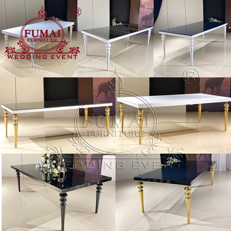 Mdf Material Difference Type Dining Tables Used Luxury Dining Room Furniture
