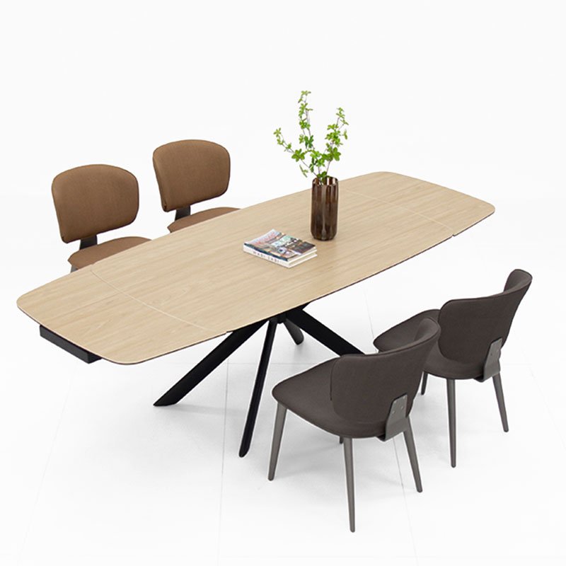 Sintered Stone Macy 40cm Two Side Extendable Dining Table Set