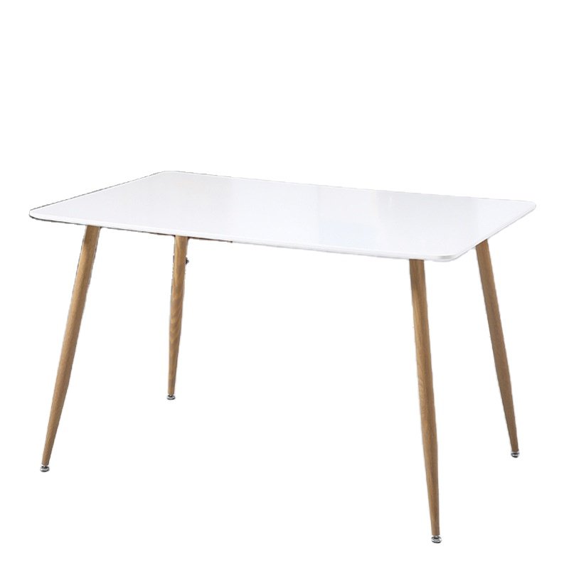 2024 low price Nordic solid wood dining table and chair combination modern minimalist small apartment dining table