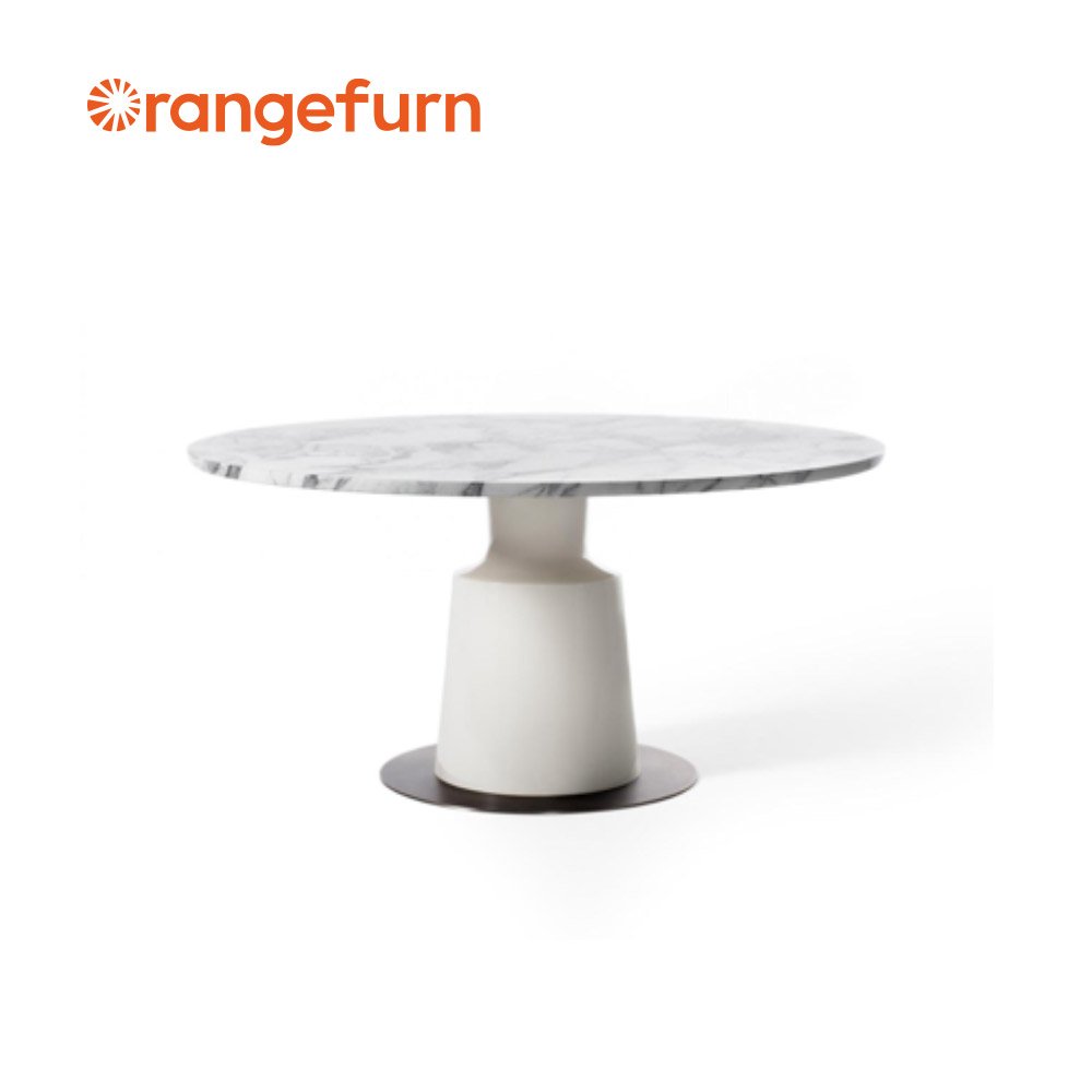 Orangefurn public dining section consulting table furniture card seat sofa dining tables and chairs set