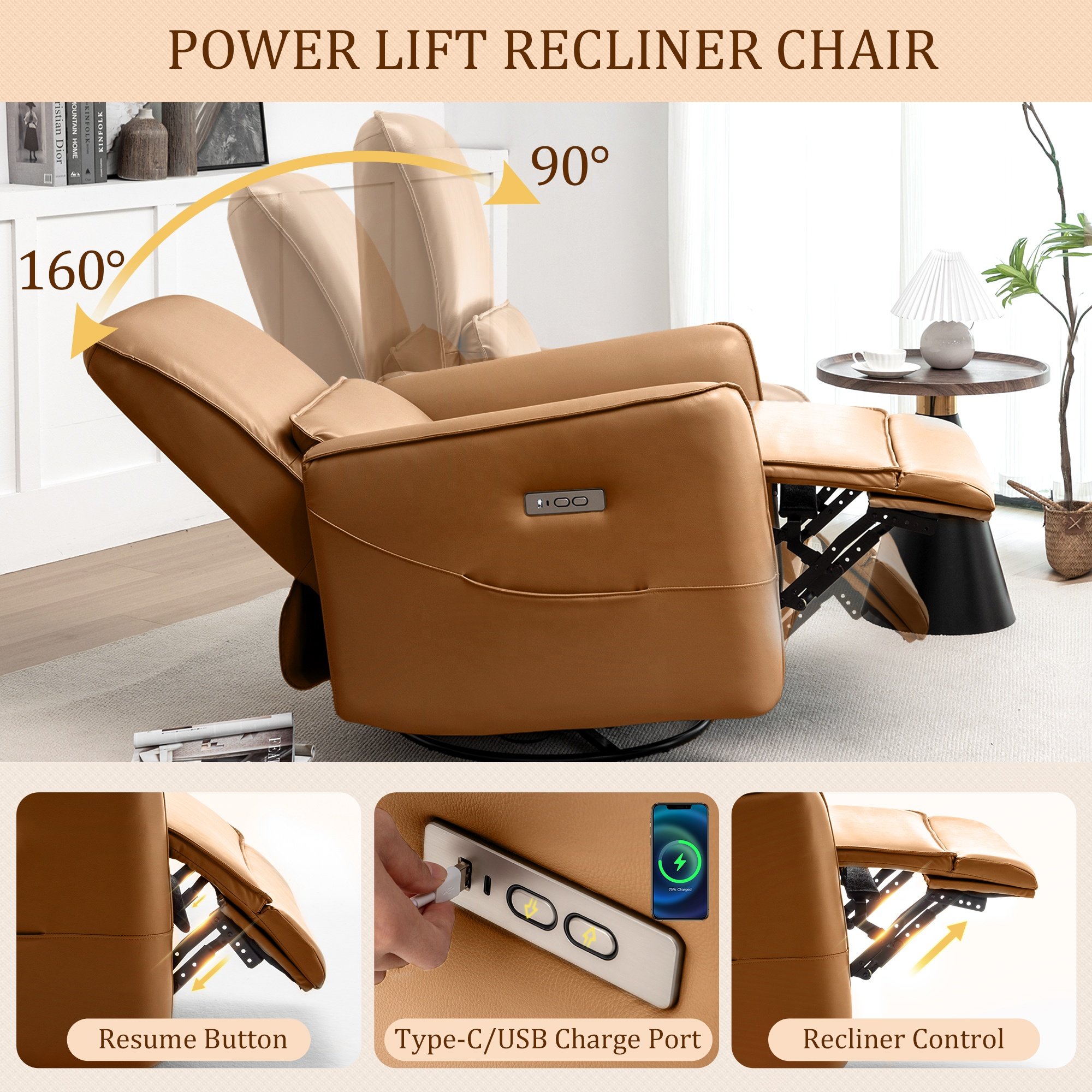 Modern Funiture Living Room Electric Massage Sofa Reclining for Home Luxury Reclining