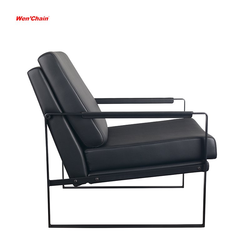 Nice modern contemporary lounge reception seating chair comfortable leather conference office visitor waiting sofas chairs