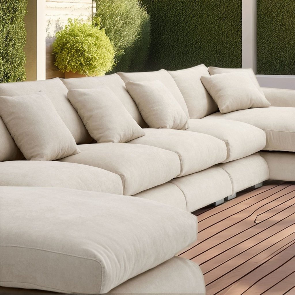 Modern Leisure Modular Corner Living Room Sofa Set Soft Fabric L-Shape Furniture Removable Cover Section Features Chaise Sofa