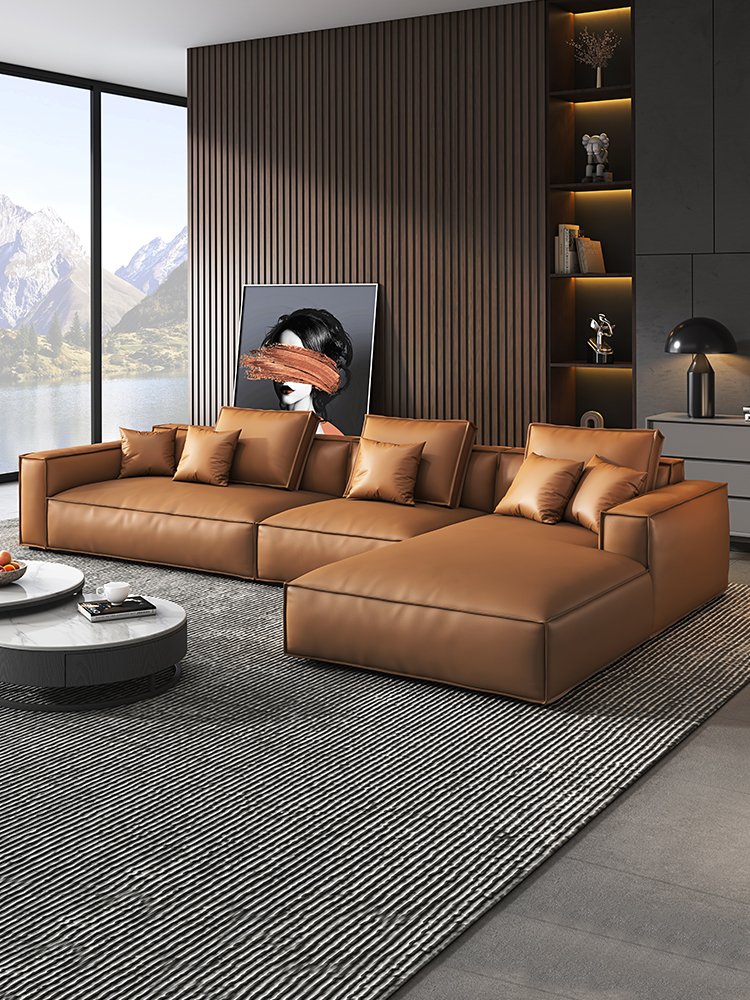 KABASA Italian design profile sofa suit villa living roomhousehold furniture sofa sectional