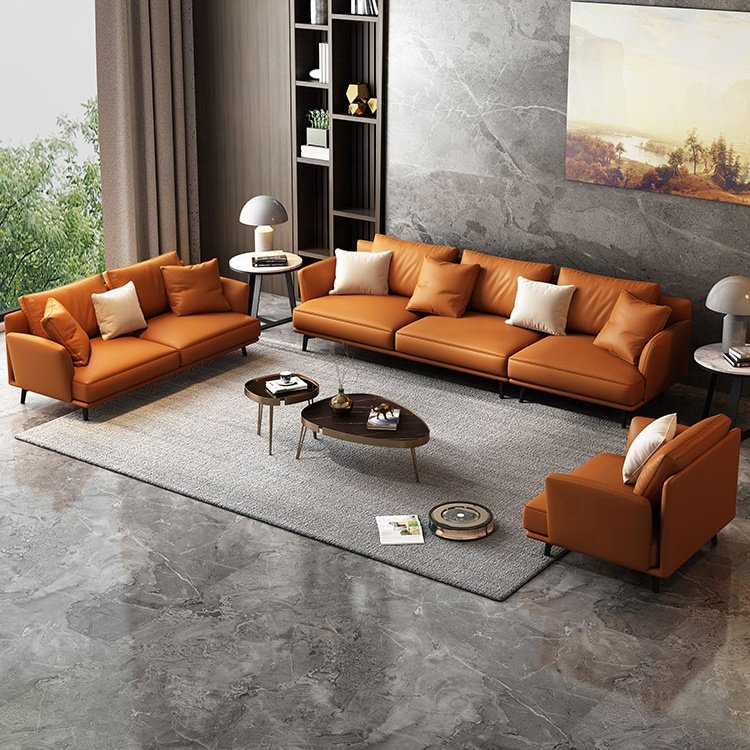 Top china Italy style exotic real leather home furniture living room luxury corner sofas